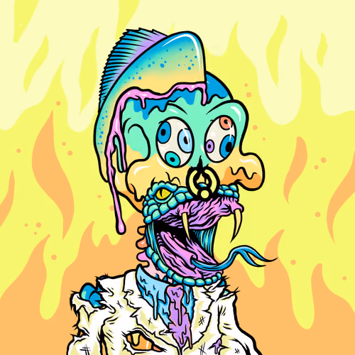 Toxic Skulls Club #3296