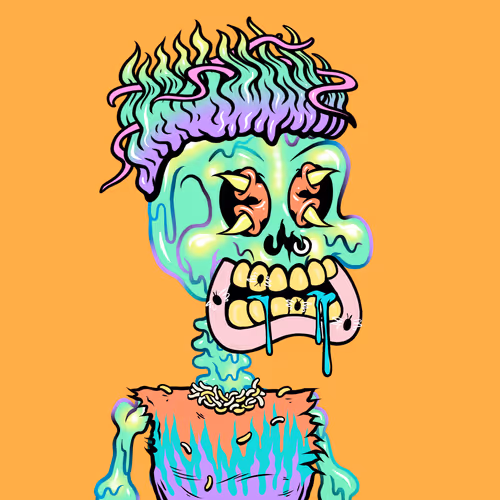 Toxic Skulls Club #1107
