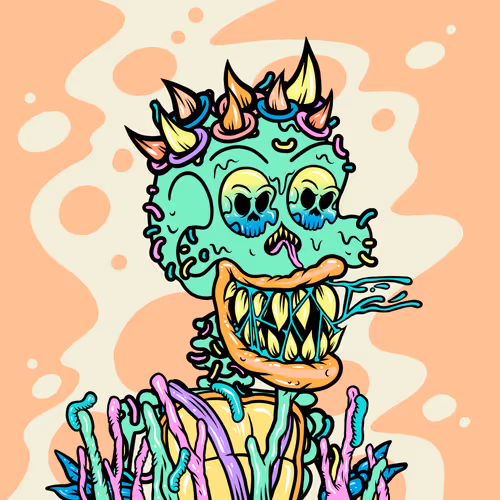 Toxic Skulls Club #4306