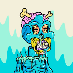 Toxic Skulls Club #7025