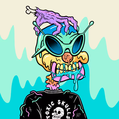 Toxic Skulls Club #8859