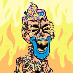 Toxic Skulls Club #8922
