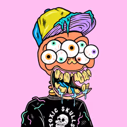 Toxic Skulls Club #7861
