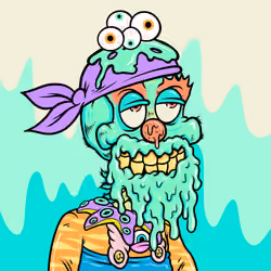 Toxic Skulls Club #8016