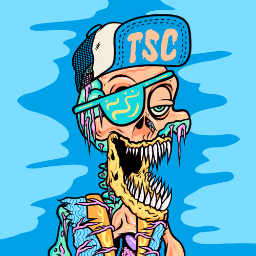 Toxic Skulls Club #9396