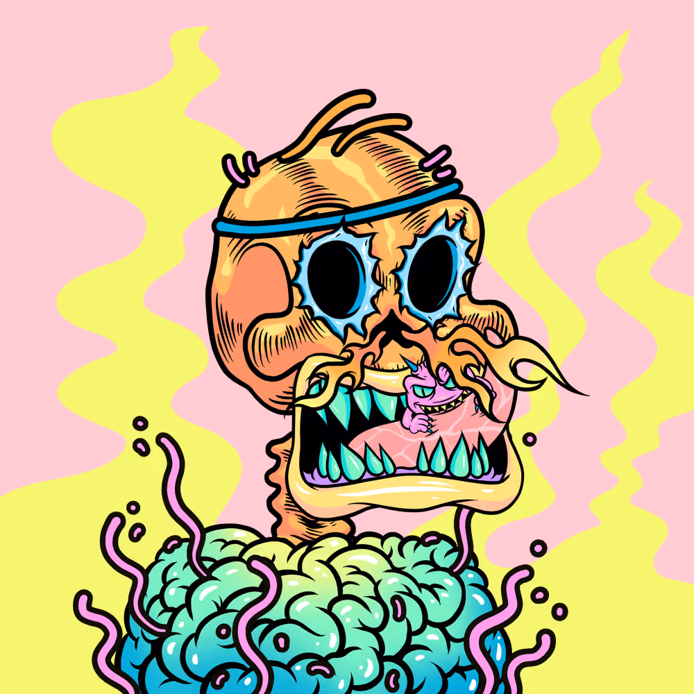 Toxic Skulls Club #9964