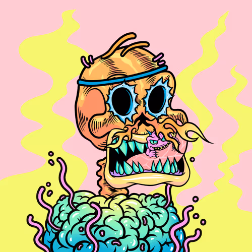 Toxic Skulls Club #9964