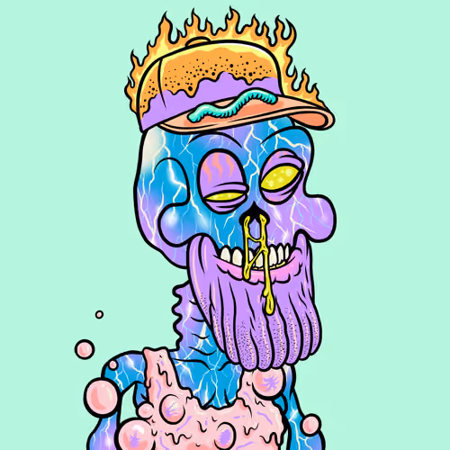 Toxic Skulls Club #3421