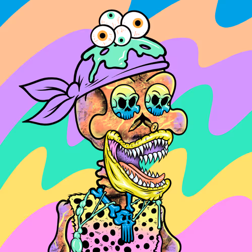 Toxic Skulls Club #3990