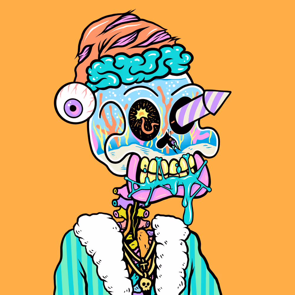 Toxic Skulls Club #9975