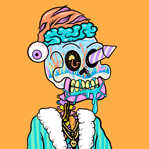 Toxic Skulls Club #9975