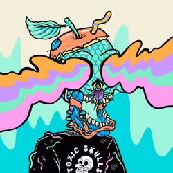 Toxic Skulls Club #3619