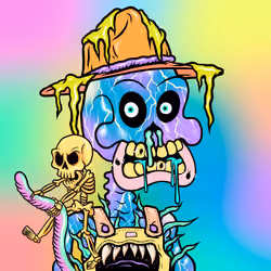 Toxic Skulls Club #1695