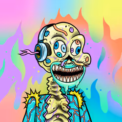 Toxic Skulls Club #5551