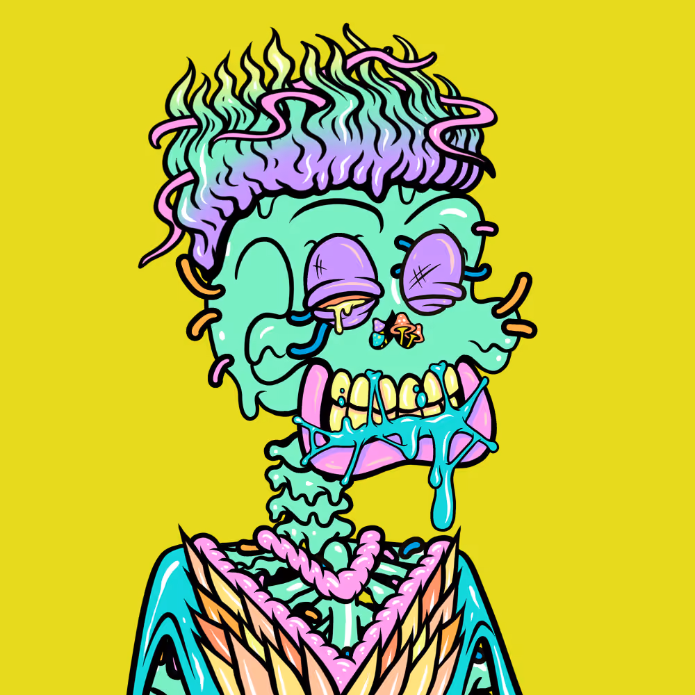 Toxic Skulls Club #9997