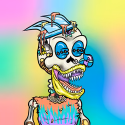 Toxic Skulls Club #7893