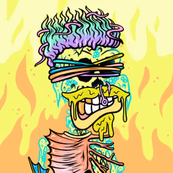 Toxic Skulls Club #406