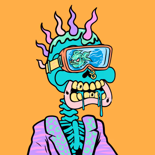 Toxic Skulls Club #1666