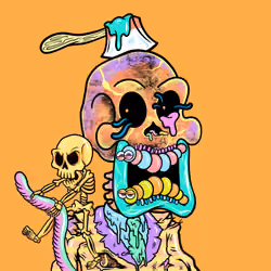 Toxic Skulls Club #6737