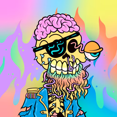 Toxic Skulls Club #9703