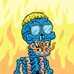Toxic Skulls Club #9821