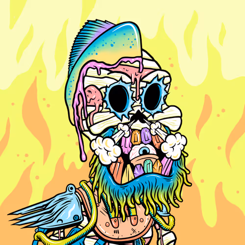 Toxic Skulls Club #4415