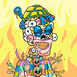 Toxic Skulls Club #855