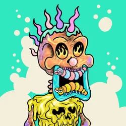 Toxic Skulls Club #856