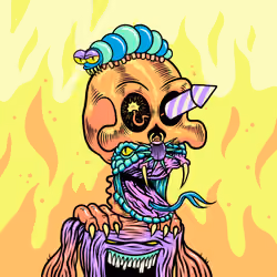 Toxic Skulls Club #4110