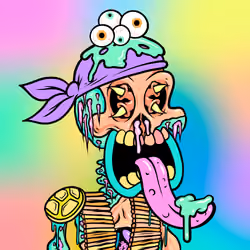 Toxic Skulls Club #9525