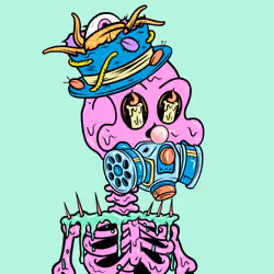 Toxic Skulls Club #4978