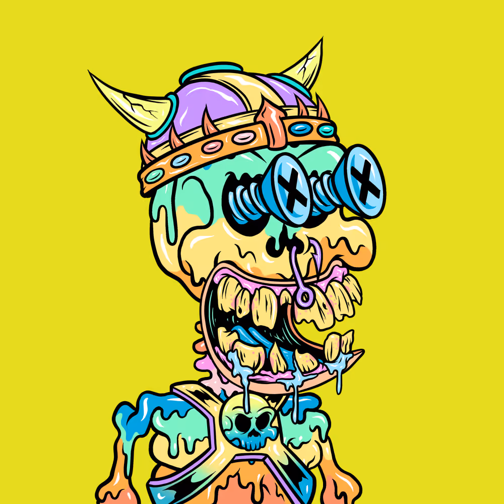 Toxic Skulls Club #9995