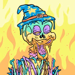 Toxic Skulls Club #9694