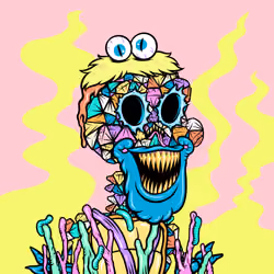 Toxic Skulls Club #9858