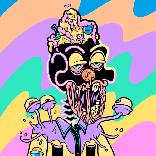 Toxic Skulls Club #4019