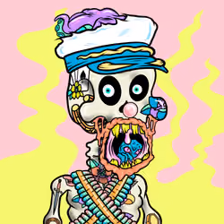 Toxic Skulls Club #1910