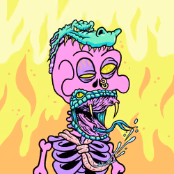 Toxic Skulls Club #4089