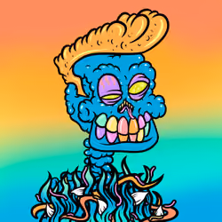 Toxic Skulls Club #3889