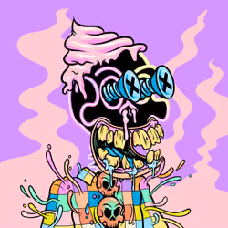 Toxic Skulls Club #4034
