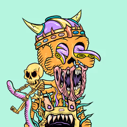 Toxic Skulls Club #5419