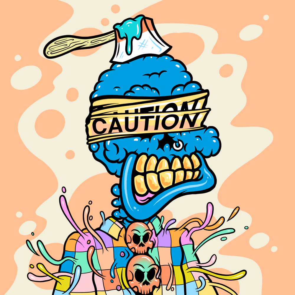 Toxic Skulls Club #9960