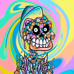 Toxic Skulls Club #8312