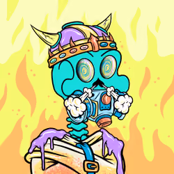Toxic Skulls Club #8377