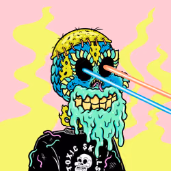 Toxic Skulls Club #3868
