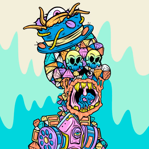 Toxic Skulls Club #891