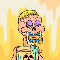 Toxic Skulls Club #9891