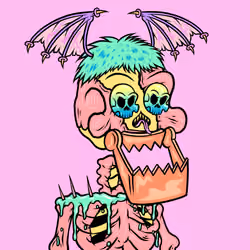 Toxic Skulls Club #893