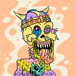 Toxic Skulls Club #8201