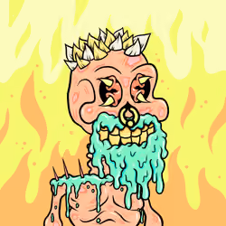 Toxic Skulls Club #2834