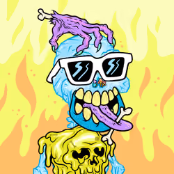 Toxic Skulls Club #9542